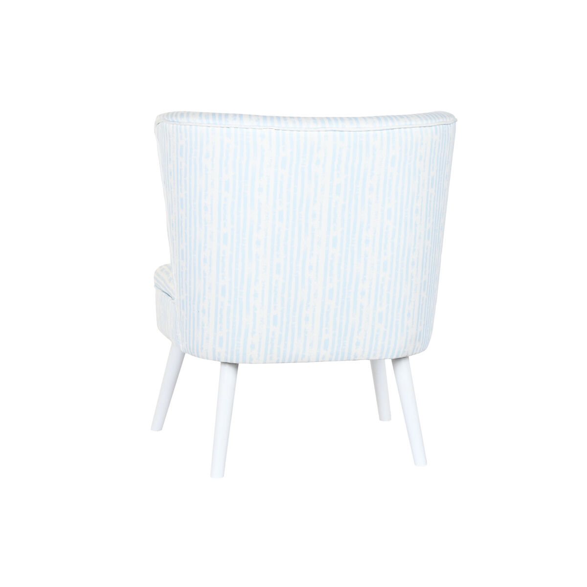 Fåtölj DKD Home Decor 73 x 67 x 85 cm Blå Trä Vit